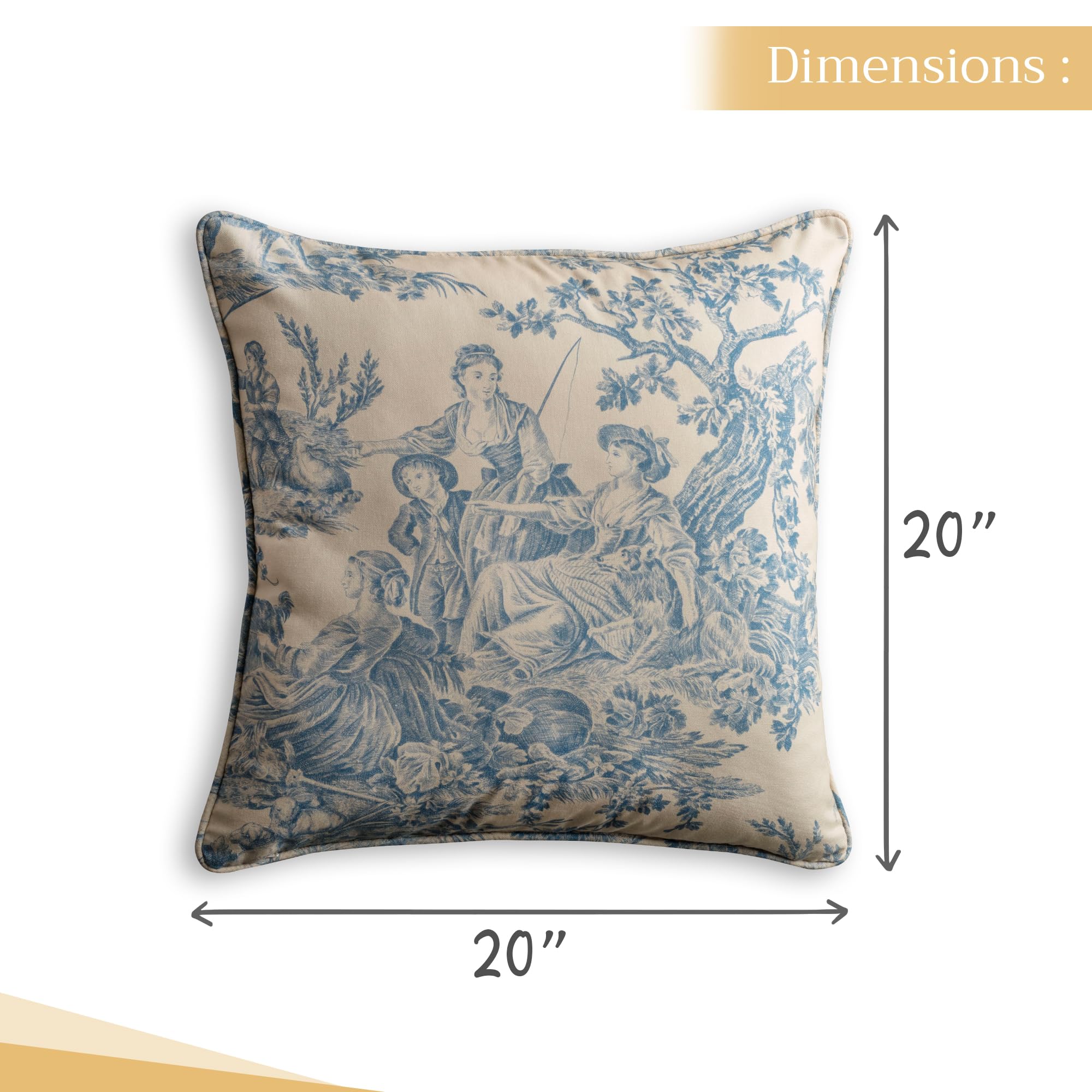 MAISON DĒCOR クッション Amazon.com: Maison d' Hermine Decorative Pillow Covers 20 x 20